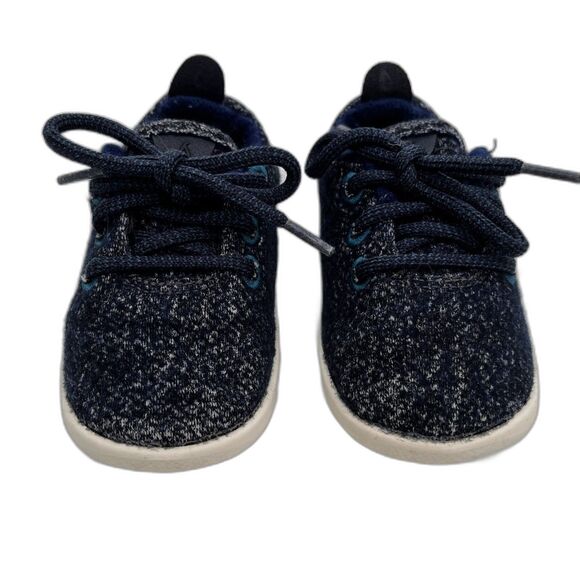 Smallbirds Wool Runners by Allbirds The Wool Life Navy Blue Toddler Size T6 - Picture 4 of 10